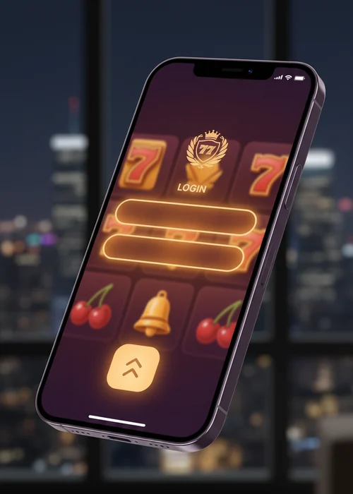 Illustratie van een veilig inlogscherm bij Leonardo Casino met 2FA en encryptie op een desktop